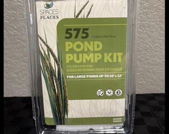 Spaces & Places G535AG Submersible Pond Pump 575 GPH – Fountain Pump – New in Package