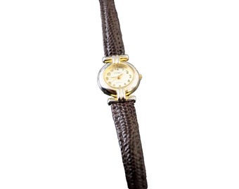 Vintage Gitano Damen 23 mm Armbanduhr im klassischen Dress Style