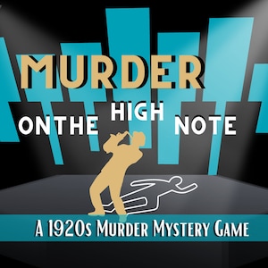 1920s Murder Mystery Party Game/6-10 Players/Instant Download/Adult Murder Mystery Party Kit/Murder Mystery Box/Role Plying Game