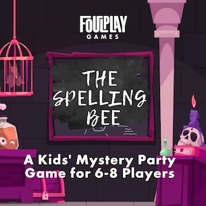 Jogo de festa infantil com mistério de assassinato, tema de escola mágica/6 a 8 jogadores/jogo de festa infantil/caixa de mistério de assassinato/jogo de RPG
