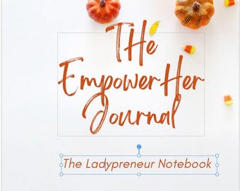 Empower Her Digital Journal, Self-Growth Workbook (PDF-Muster)