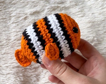 Crochet Clownfish Soft Toy