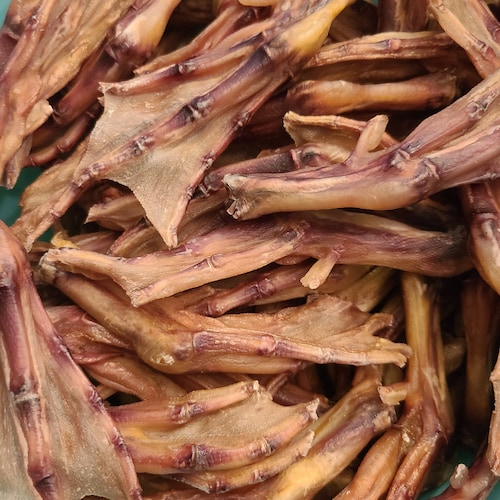 Dehydrated Duck Feet Dog Treat Etsy