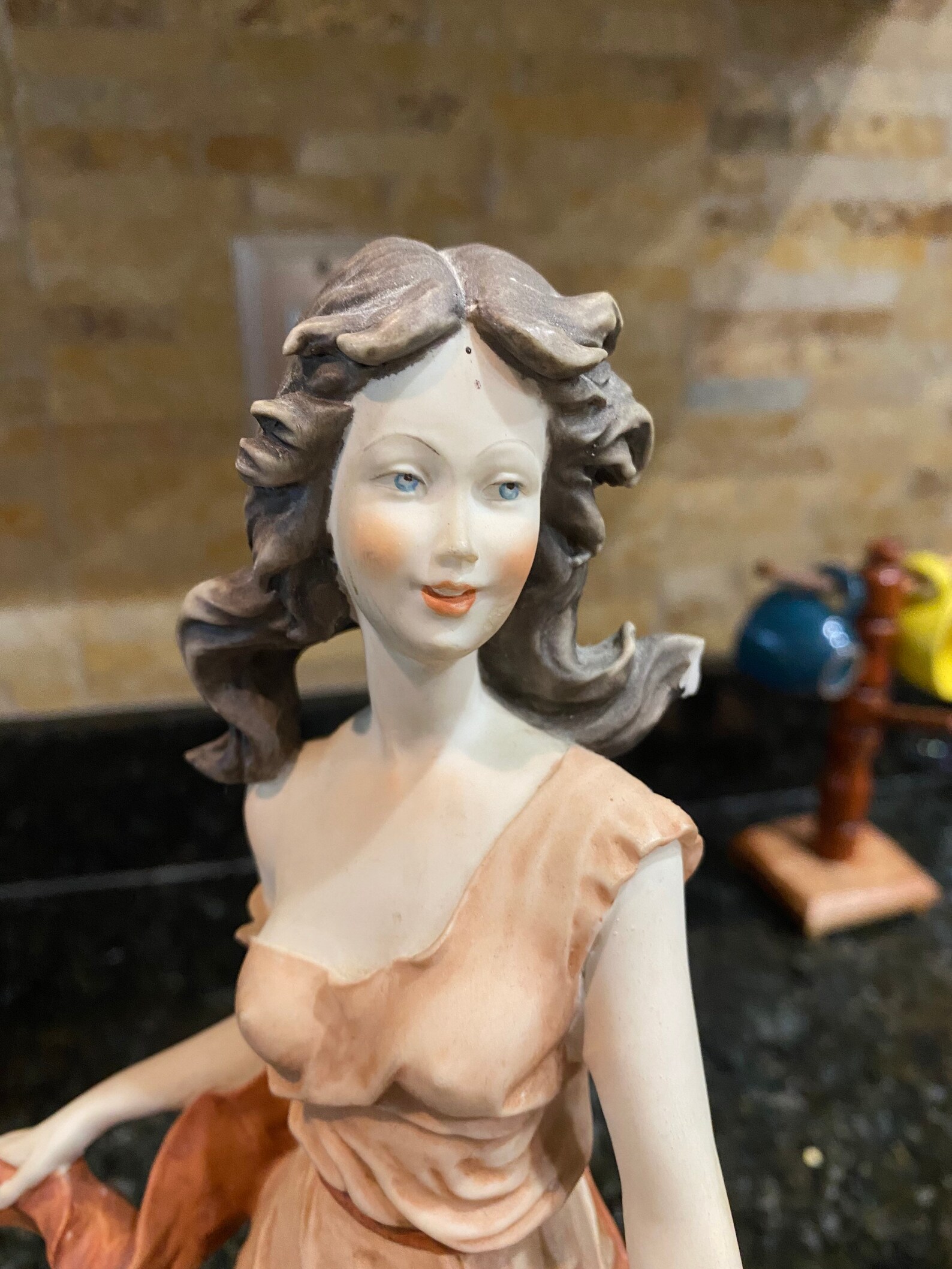 Vintage Italian Statue by A. Belcari. Vintage Italian Woman Etsy
