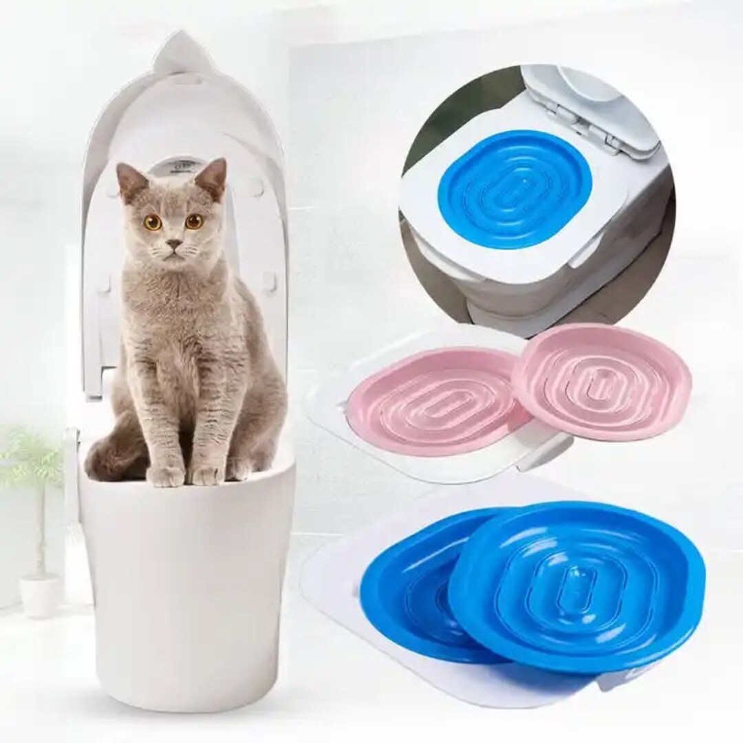 Cat Training Kit System for Toilet, Cat Toilet Training Kit, Cat Toilet