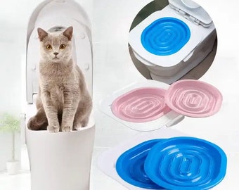 Cat Training Kit System for Toilet, Cat Toilet Training Kit, Cat Toilet Training System,