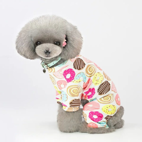 Dogs Pajamas from Cotton,   Dogs 4 Legs Jumpsuit Breathable Winter Coat