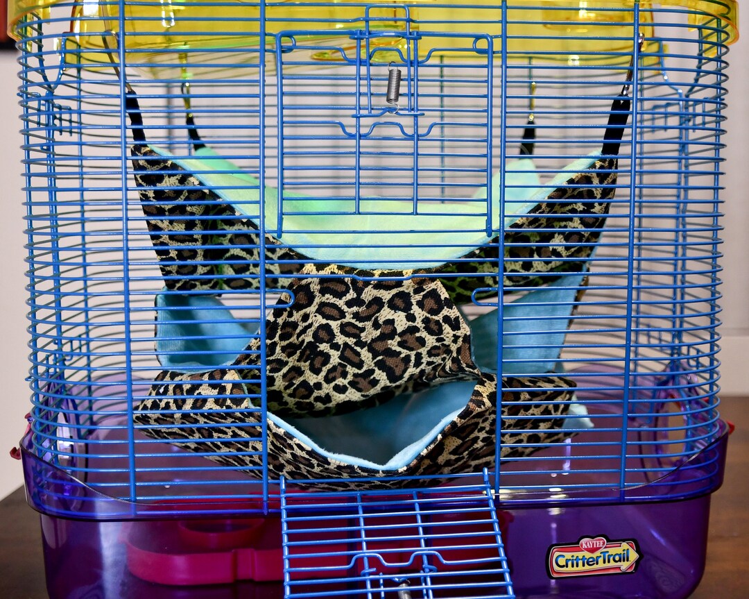 Big 3 Tier Hammock, 3 Payer Small Animal Hammock, Ferret Hammock, Hammock