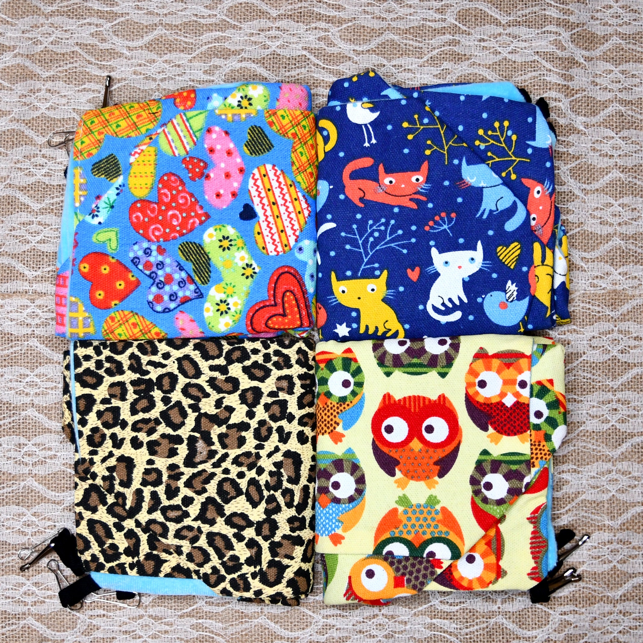 Big 3 Tier Hammock 3 Payer Small Animal Hammock Etsy