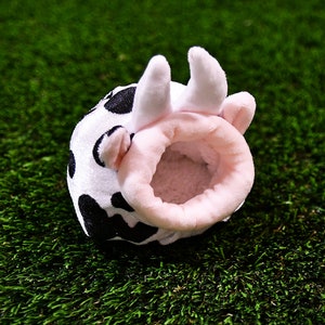 Hamster house cow shape,  Hamster bed, Hamster nest, small animal house