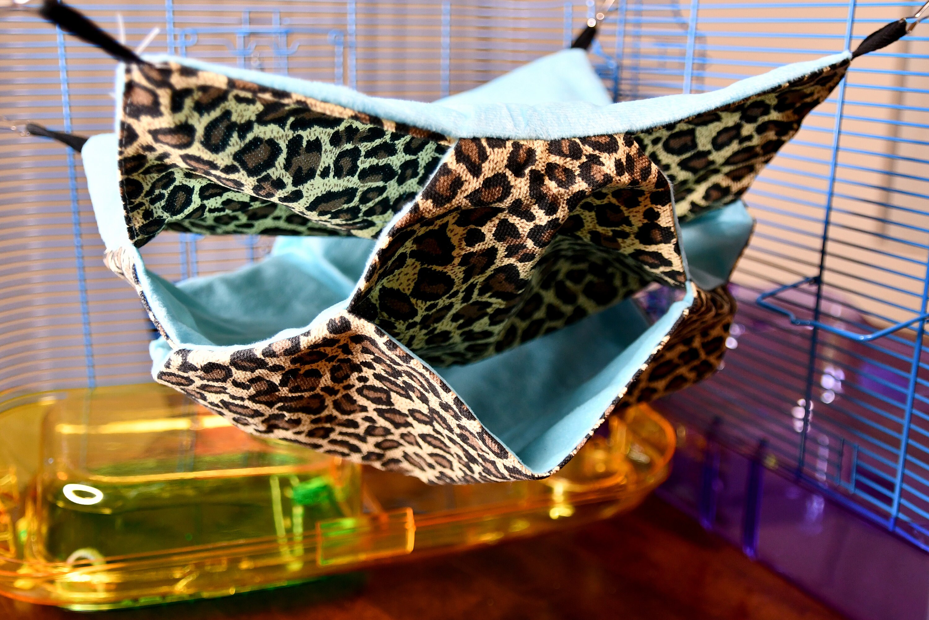 Big 3 Tier Hammock 3 Payer Small Animal Hammock Etsy