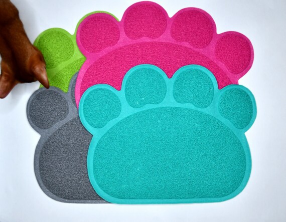 Waterproof Cat Litter Mat Eco-friendly Cat Bowl Mat Cat 