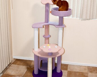 Cat tree, scratching Post for cat, cat bed, cat toy