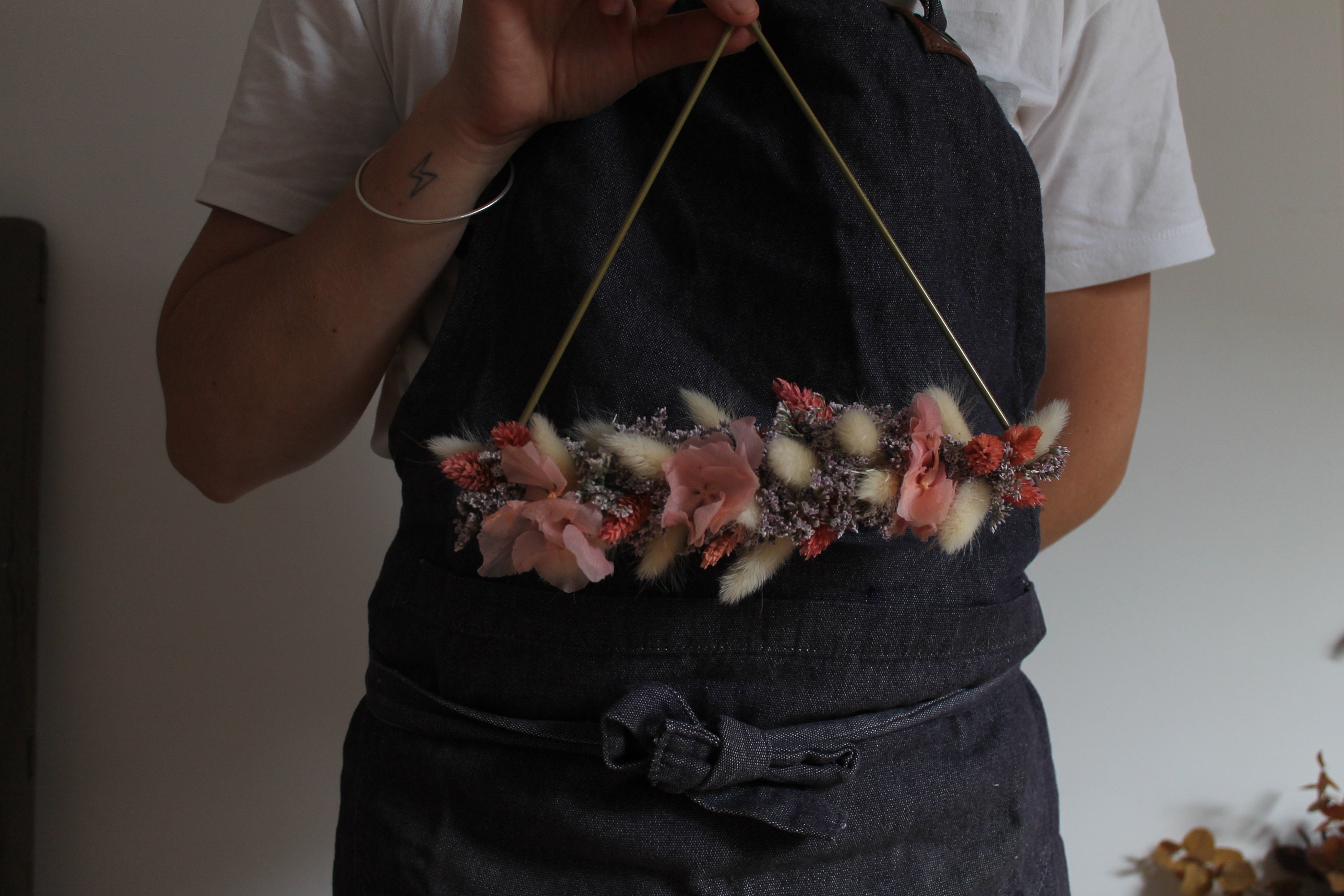 Triangle Fleurs Séchées