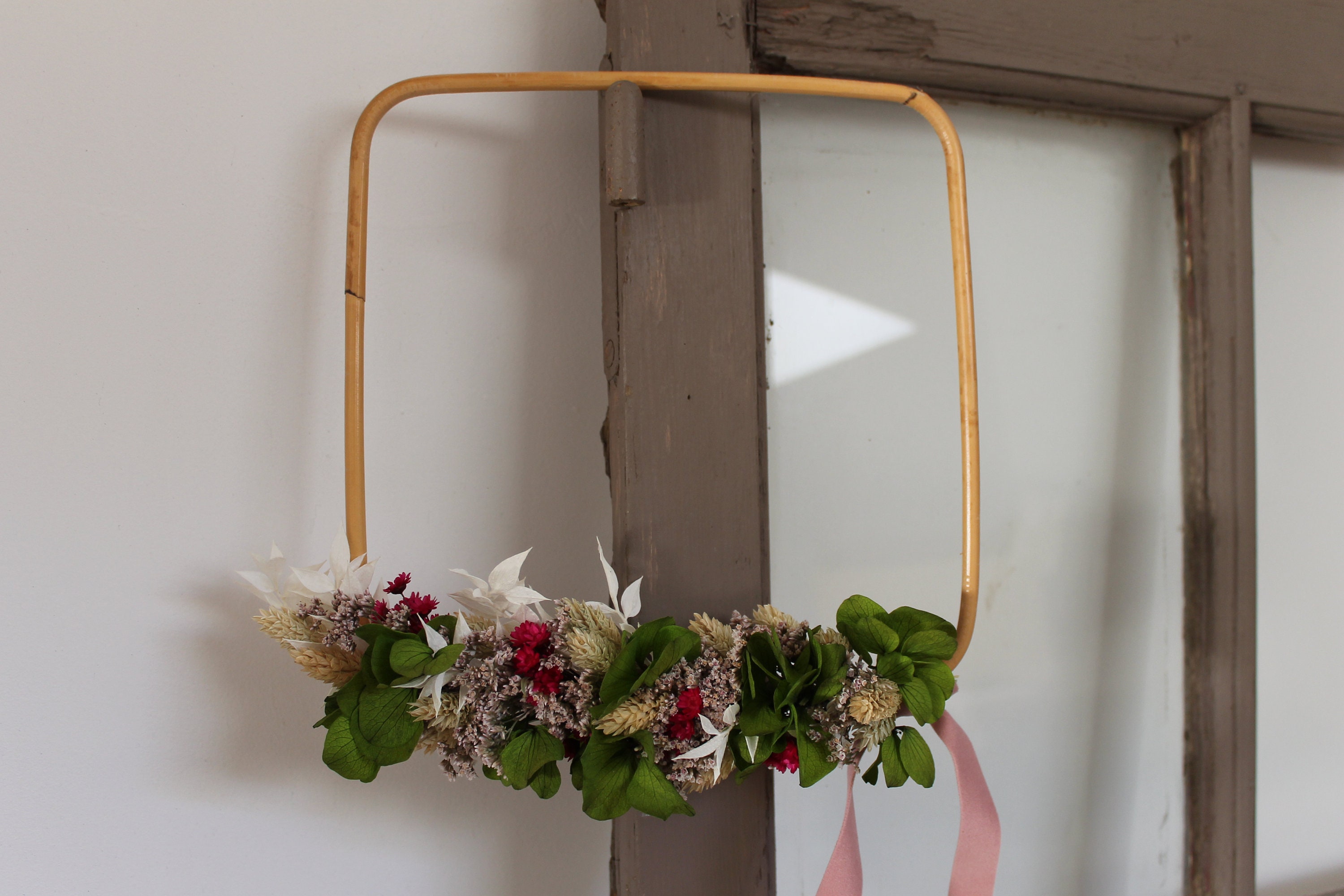 Carré en Fleurs Séchées