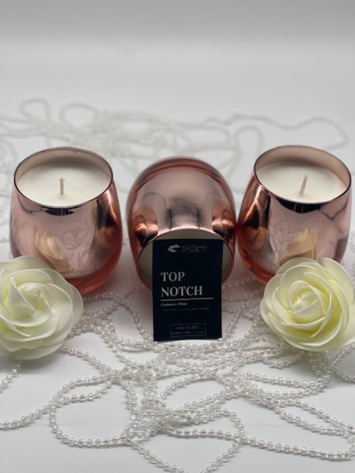 Handmade Luxury Coconut Wax Candle.... Etsy