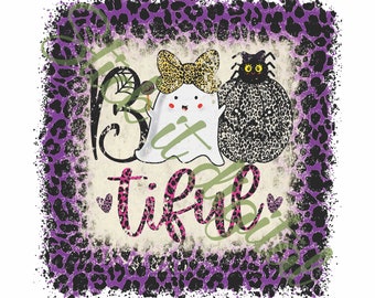 Boo-tiful Sublimation instant download PNG