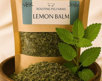 Lemon Balm Tea - 100% Natural Dried Herb/ Melissa Officinalis/ Wildcrafted/  Loose Leaf Tea - Etsy