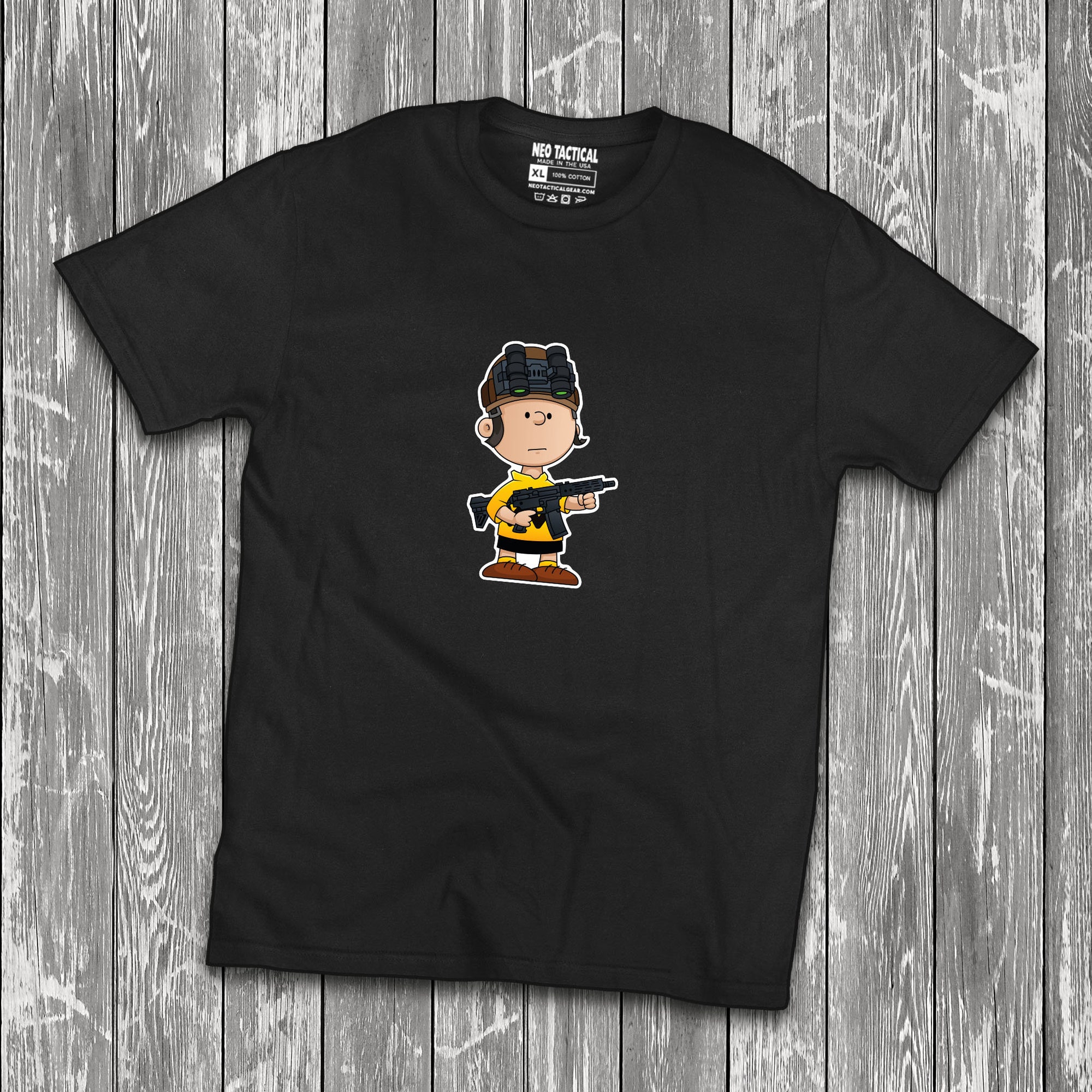 Tactical Charlie Cartoon T-Shirt Tactical Charlie Cartoon T-Shirt
