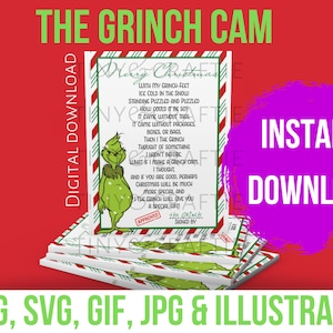 ESPAÑOL Carta navideña exclusiva de El Grinch para Grinch Cam - Foto de El Grinch