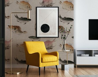 Pufferfish Wallpaper Etsy