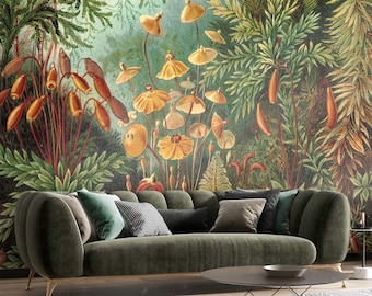 Jungle Path Photo Wallpaper Wall Mural Fleece Easy-Install Paper 