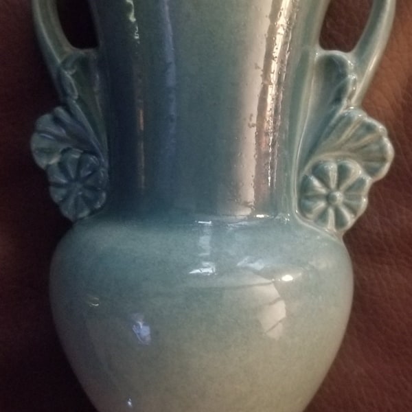 1960's Royal Copley Vase with Gold Trim