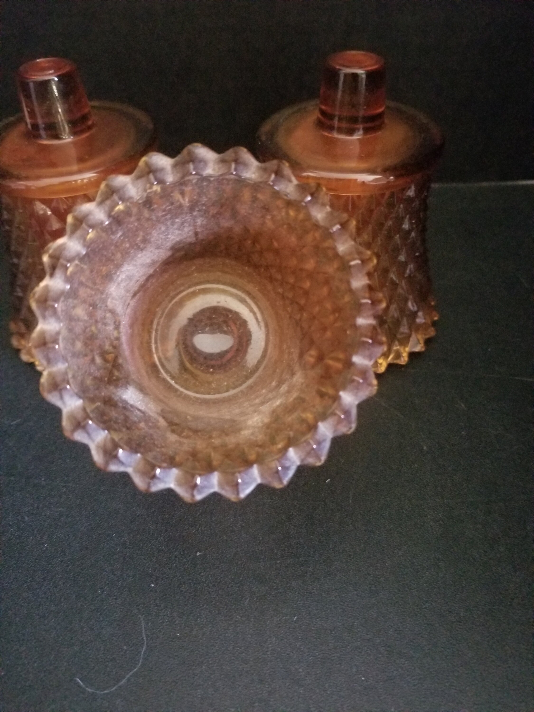 Amber Votive Candle Holder Etsy