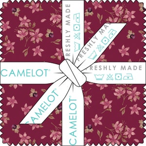 Cottagecore 5&quot; Squares, Camelot Collection, 42 Precut Squares, Charm Pack