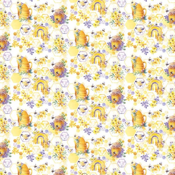 Sweet Nectar, Welcome to Our Hive, Camelot Fabric, 55230102-01