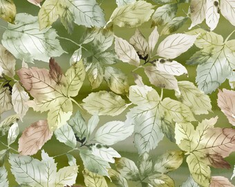 Leaves in Green, Rustle, Leaves, Maywood Studio, MAS10811-G