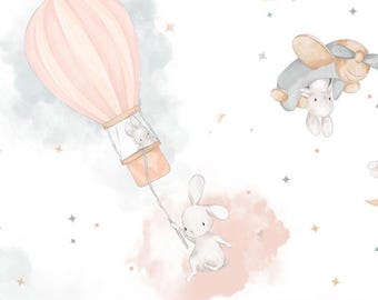 Bunny in the Clouds,  Honey Bunny, Maywood Studio, MAS10911-W