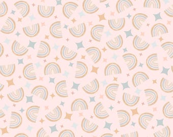 Rainbows in Pink,  Honey Bunny, Maywood Studio, MAS10916-P