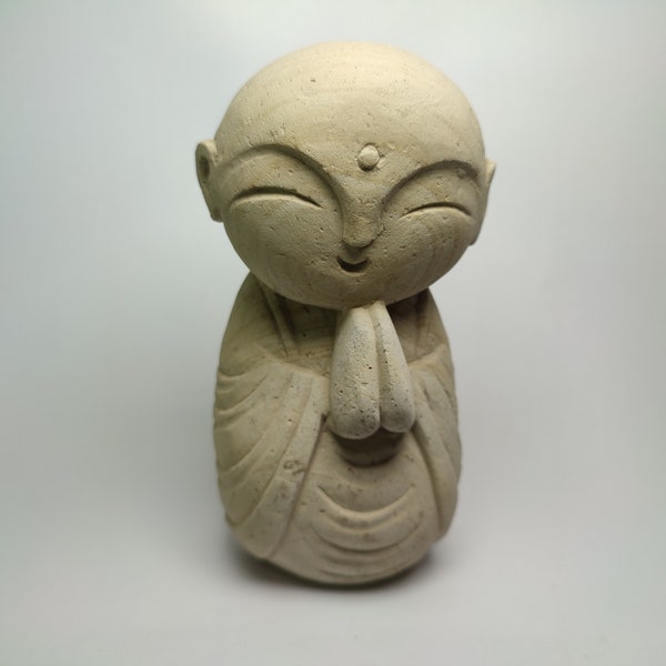 Smiling Jizo Statue Etsy