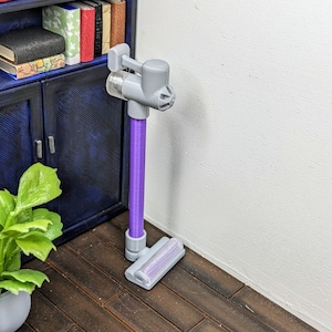 1:12 Vacuum Cleaner | Miniature Dyson Vacuum | Dollhouse Vacuum Cleaner | Mini Vacuum | 3D printed | Dollhouse Furniture & Accessories