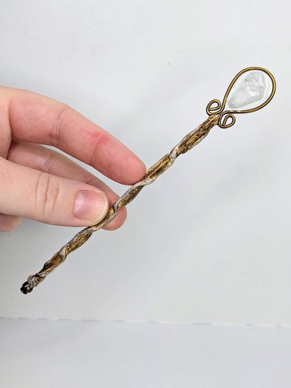 Miniature Guardian Staff 1:12 or 1;6 | Miniature Staff For Gameplay | Figurine Staff | Diorama Accessory | RPG Piece | Figurine Accessory