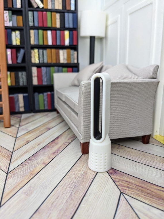 1:12 Air Purifier | Dollhouse Fan | Miniature Air Purifier Fan | Dollhouse Modern Furniture | Dollhouse Appliances | Mini Modern Home