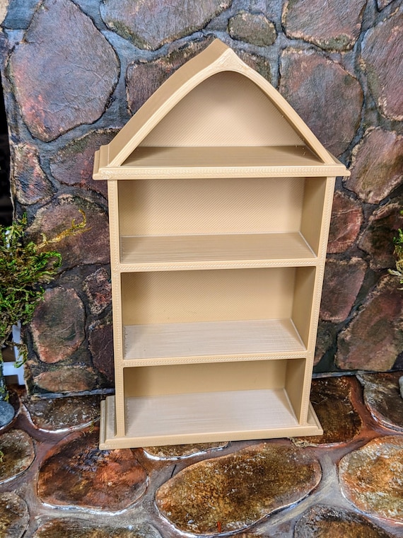 1:12 Apothecary Cabinet | Dollhouse Shelving | Miniature Potions Shelf | Dollhouse Shelf | Miniature Witch Cabinet | Diorama Cabinet