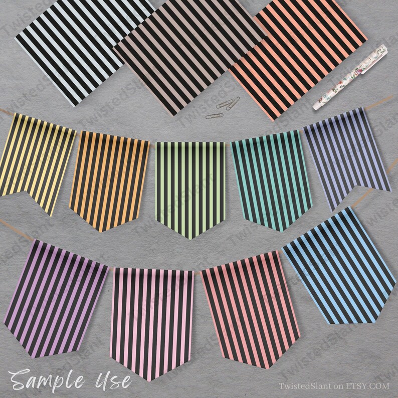 Vertical Stripes Digital Paper | INSTANT DOWNLOAD | Striped Background ...