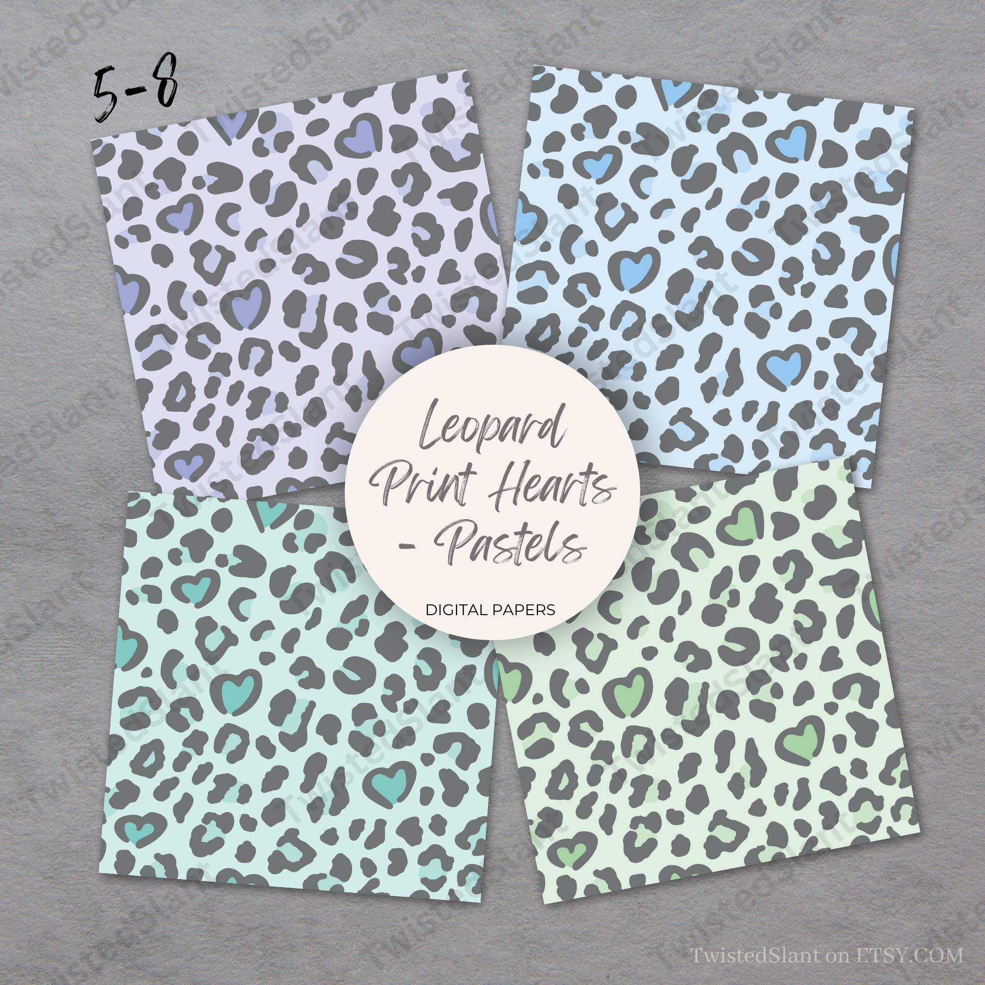 Leopard Print Seamless Digital Paper | INSTANT DOWNLOAD | Seamless ...