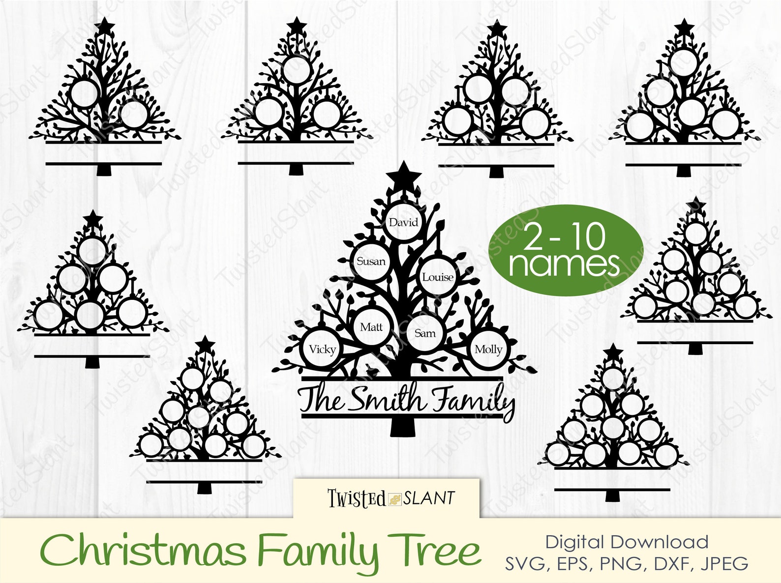Christmas Family Tree 