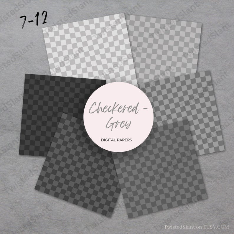 Checkered Digital Paper | INSTANT DOWNLOAD | Checkered Background ...
