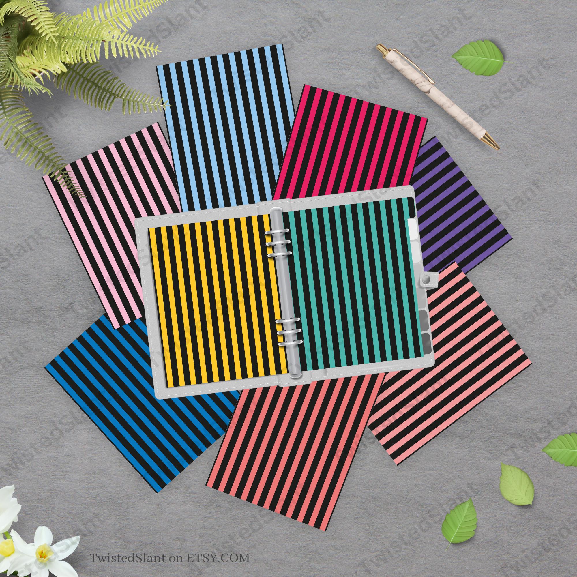 Vertical Stripes Digital Paper | INSTANT DOWNLOAD | Striped Background ...