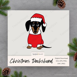 Dackel svg | SOFORTIGER DOWNLOAD | Weihnachtshund |  Dackel Clipart | Wurst Hund | Dackel png | Doxie Hund | XMA01