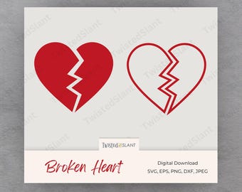 Broken Heart svg, Open heart svg, Heart svg Bundle, Loveheart, Heart SVG, Heart DXF, open heart clipart, broken heart clipart, valentines