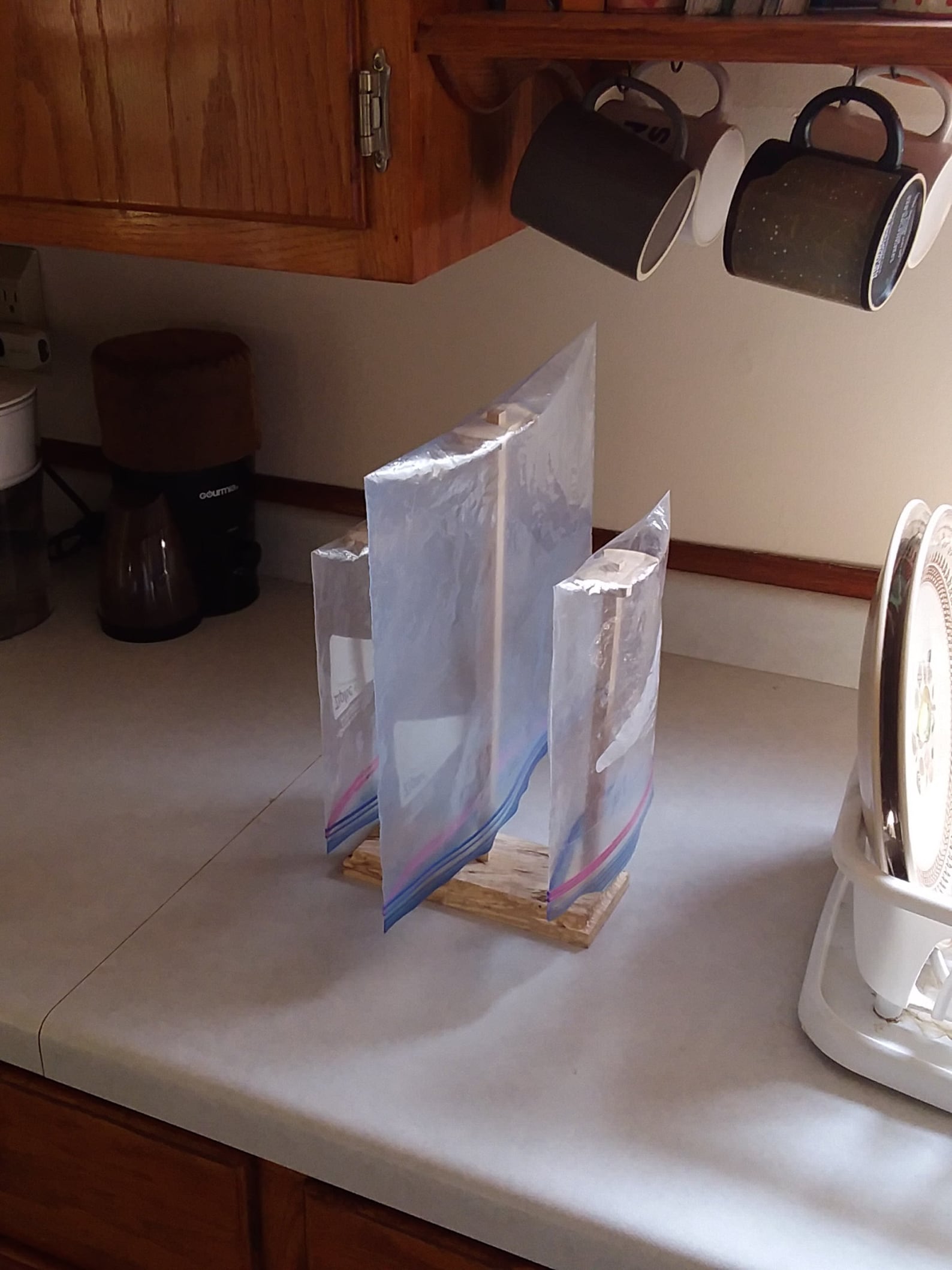 Ziploc bag and Baggie Drying Rack Etsy