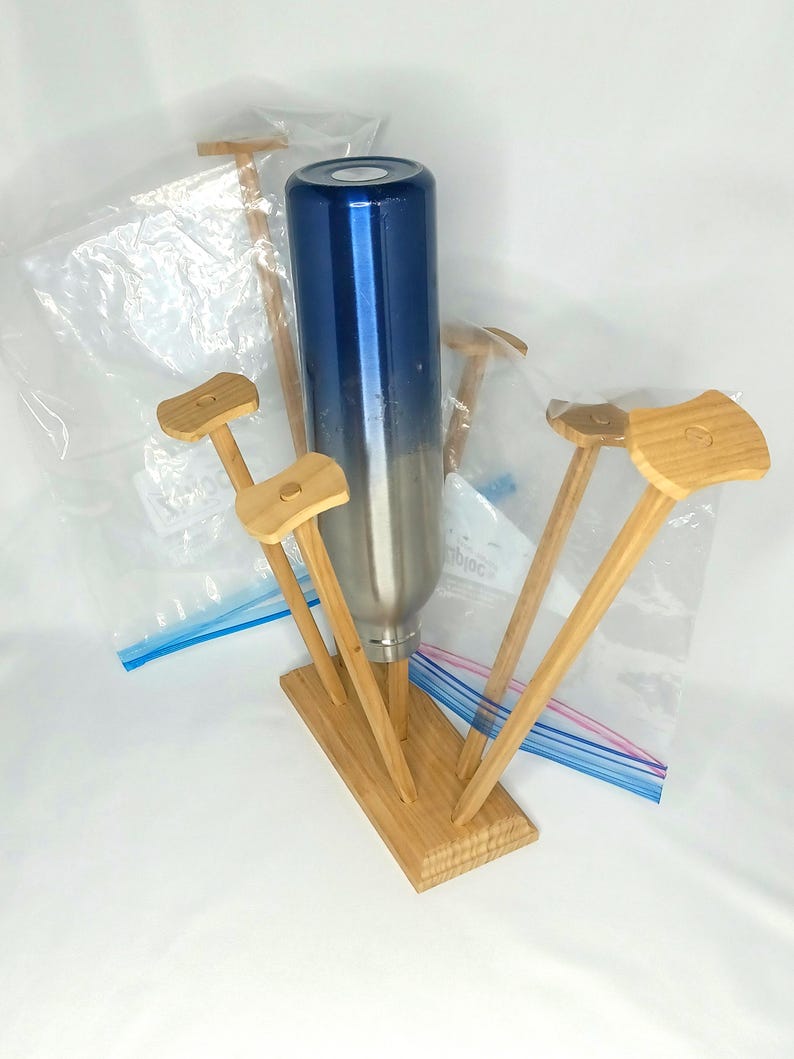 Baggie & Bottle Easy Dryer Rack image 1