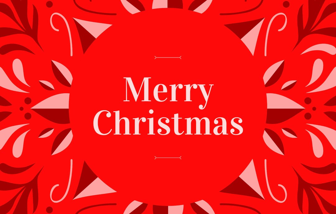 Merry Christmas Printables - Etsy