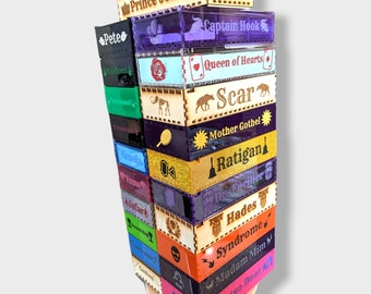 Full Villainous Set (Bis zu Größer und Badder) (Einzigartige benutzerdefinierte Aufbewahrung für böse Tischspiel, Auf Bestellung Display Boxen)