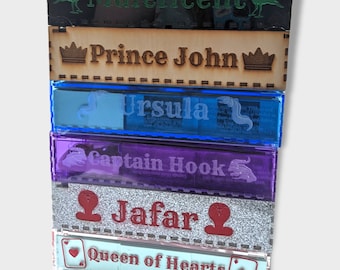 Villainous Game Box Set, Acrylic or Wood, Tabletop Storage